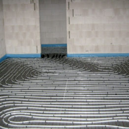 Tackersystem Fußbodenheizung