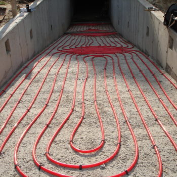 Fußbodenheizung