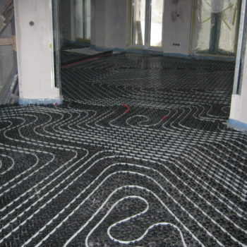 Fußbodenheizung