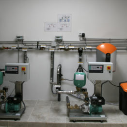 Trinkwasseraufbereitung mit Enthärtungsanlage