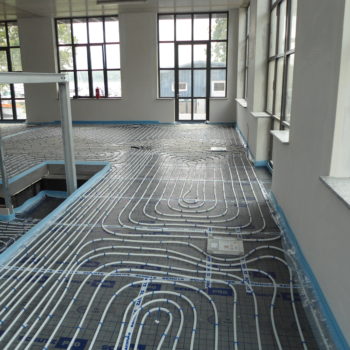Fußbodenheizung