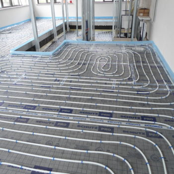 Fußbodenheizung