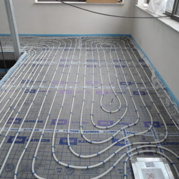 Fußbodenheizung