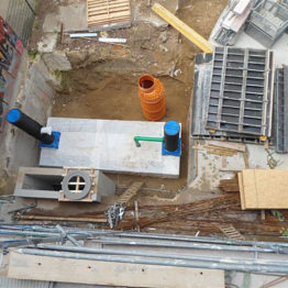 Regenentwässerung Rigolen