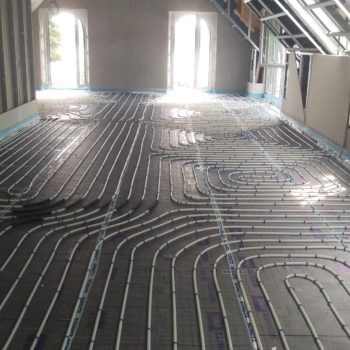 Fußbodenheizung