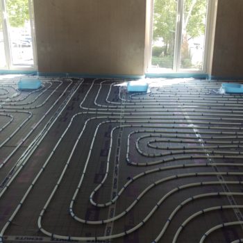 Fußbodenheizung